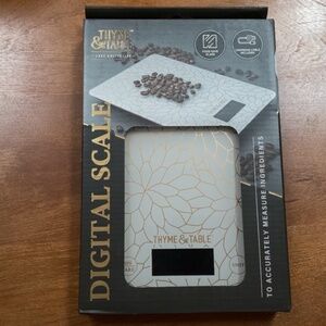 Thyme & Table Luxe Collection Digital Scale New in Box